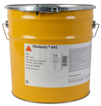 Sika® Sikalastic-641 - 15 ltr - RAL 7015